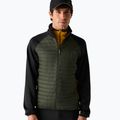 Pánska hybridná bunda REGATTA Clumber Hybrid dark khaki/black/sunset