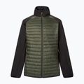 Pánska hybridná bunda REGATTA Clumber Hybrid dark khaki/black/sunset 7