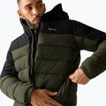 Pánska zateplená bunda REGATTA Aldthron dark khaki/black 5