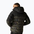 Pánska zateplená bunda REGATTA Aldthron textured print/black 3