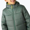 Detská páperová bunda REGATTA Hooded Marizion dark forest green/wild lime 11