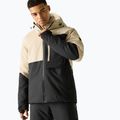 Pánska lyžiarska bunda Dare2B Halfpipe IV Jacket white pepper/black