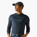 Pánske tričko longsleeve REGATTA Maylow navy original outdoors