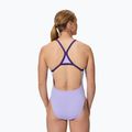Dámske jednodielne plavky Speedo Solid Turnback bright lavender 2