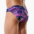 Pánske plavecké slipy Speedo Printed Brief techno jungle/orchid shine 7
