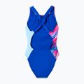 Dámske jednodielne plavky Speedo FL Placement Printed Powerback brushy shadows/cruise 8