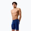 Pánske plavky jammery Speedo Placement Printed Jammer moonglow smoke/navy 5