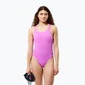Dámske jednodielne plavky Speedo Solid Leaderback orchid shine 3