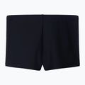 Pánske plavecké boxerky Speedo Medley Logo Aquashort anthracite/hyper teal 2