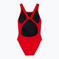 Dámske jednodielne plavky Speedo Solid Endurancex Leaderback team red 2