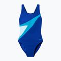 Dámske jednodielne plavky Speedo Hyperboom Butterfly Back night watch/hyper teal 6