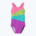 Detské jednodielne plavky Speedo Radiating Splice neon jelly
