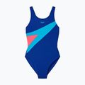 Detské jednodielne plavky Speedo Hyperboom Butterfly Back night watch/hyper teal