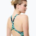 Dámske jednodielne plavky Speedo Hyperboom Print Medalist hyper teal 5