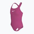Detské jednodielne plavky Nike Effortless Essential desert pink