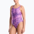 Dámske jednodielne plavky Nike Hydrastrong Multi Pr light magenta