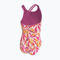 Detské jednodielne plavky Nike Spiderback desert pink 3