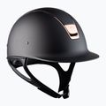 Samshield Shadowmatt Rose Gold Trim Blason jazdecká prilba čierna 3125659666777