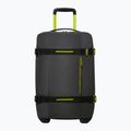 Cestovný kufor American Tourister Urban Track Duffle s kolieskami 55 l čierny / limetkový