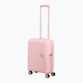 Cestovný kufor American Tourister Soundbox 41 l v pastelovo ružovej farbe 5