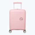 Cestovný kufor American Tourister Soundbox Mini 22 l v pastelovo ružovej farbe