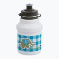 Cyklistická fľaša Polisport Elephant 350 ml Junior + košík biela / viacfarebná 2