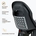 Detská sedačka na bicykel Polisport Guppy Maxi+ CFS dark grey/silver 6