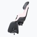 Zadné sedadlo na bicykel pre nosič bobike Go pink-grey 8012300004 2