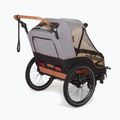 Príves na bicykel pre dve osoby bobike Moobe šedo-čierny 8616000001 2