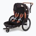 Príves na bicykel pre dve osoby bobike Moobe šedo-čierny 8616000001 3