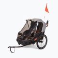 Príves na bicykel pre dve osoby bobike Moobe šedo-čierny 8616000001 4