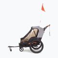 Príves na bicykel pre dve osoby bobike Moobe šedo-čierny 8616000001 5