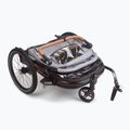 Príves na bicykel pre dve osoby bobike Moobe šedo-čierny 8616000001 14