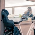 Sedadlo na bicykel Bobike Go RS so zadným nosičom sivé/čierne 8012600005 8