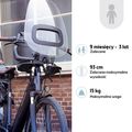 Sedadlo na bicykel bobike One Mini urban grey 9