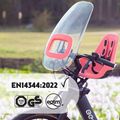 Sedadlo na bicykel bobike One Mini fierce flamingo 9