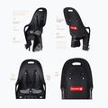 Detská sedačka na bicykel Polisport Koari Mik HD black/grey 6