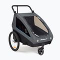 Vozík za bicykel Polisport Kids Trailer&Stroller black/grey