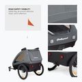 Vozík za bicykel Polisport Kids Trailer&Stroller black/grey 5