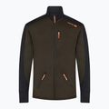 Pánska lyžiarska mikina Dovre Midlayer Full Zip khaki 5