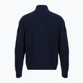 Pánsky sveter Dovre Ribbed Knit Half Zip navy 2