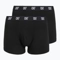 Pánske boxerky CR7 Fashion Trunk 2 pack black