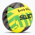 Volejbalová lopta SELECT Beach Volleyball v24 yellow/black veľkosť 5 2