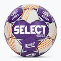 Hádzanárska lopta SELECT Ultimate Replica Orlen Superliga v24 EHF grey/purple veľkosť 0