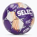 Hádzanárska lopta SELECT Ultimate Replica Orlen Superliga v24 EHF grey/purple veľkosť 0 2