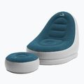 Nafukovacie turistické kreslo Easy Camp Comfy Lounge Set steel blue