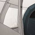 Kempingový stan Easy Camp Palmdale 500 Lux pre 5 osôb biely 120423 5