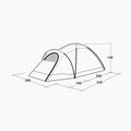 Kempingový stan 3-osobowy Outwell Cloud 3 green/gray 7
