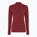 Dámska termo bielizeň Dovre Wool Zip burgundy 4