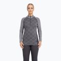 Dámska termo bielizeň Dovre Wool Organic Half Zip grey
